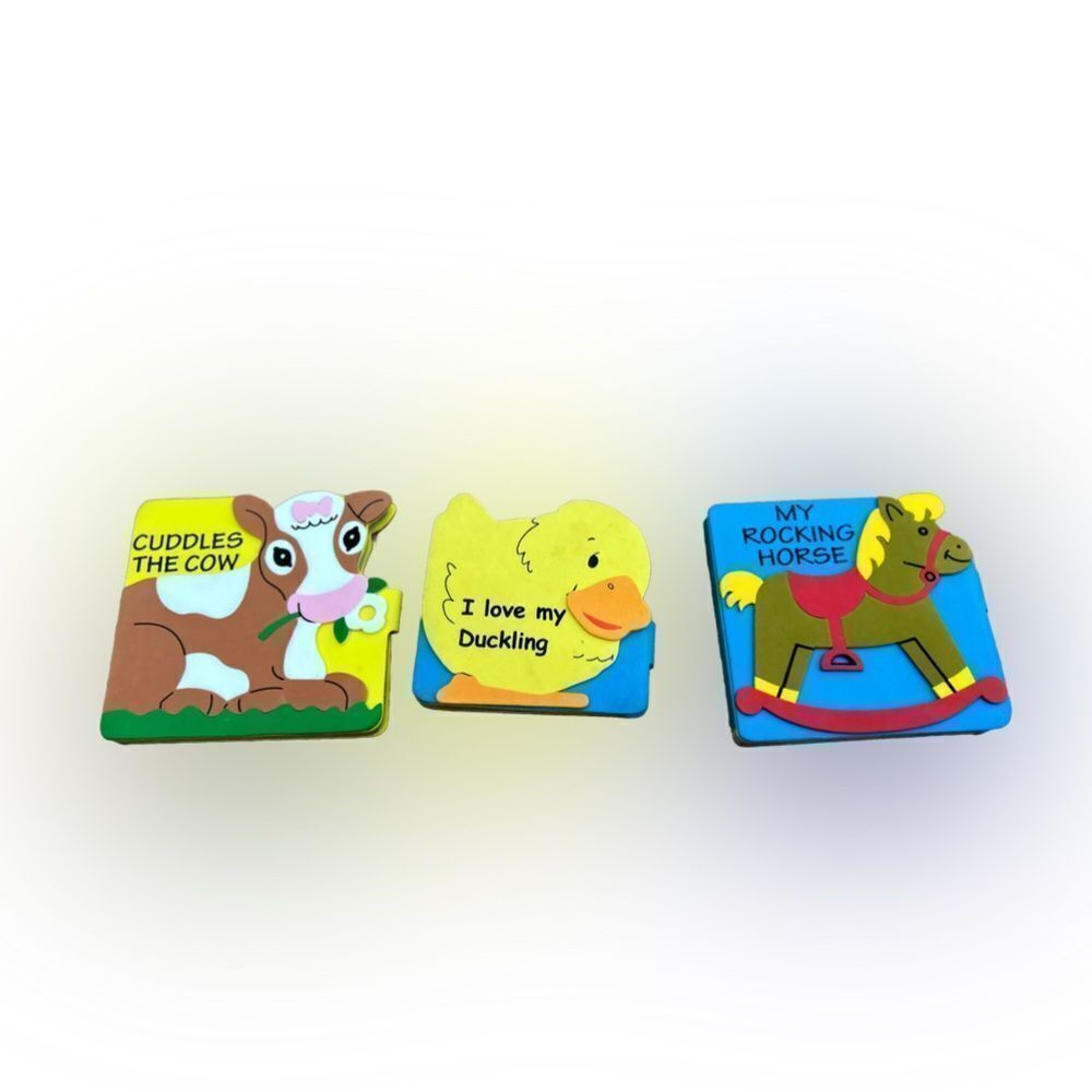 Vintage Foam Animal Board Books